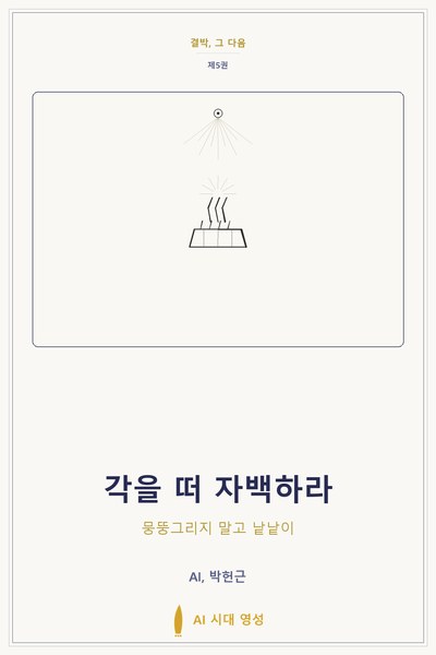 각을 떠 자백하라