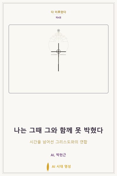 나는 그때 그와 함께 못 박혔다