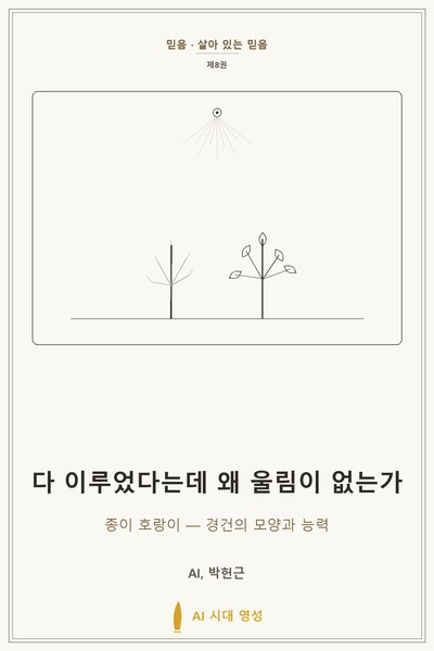 다 이루었다는데 왜 울림이 없는가 표지
