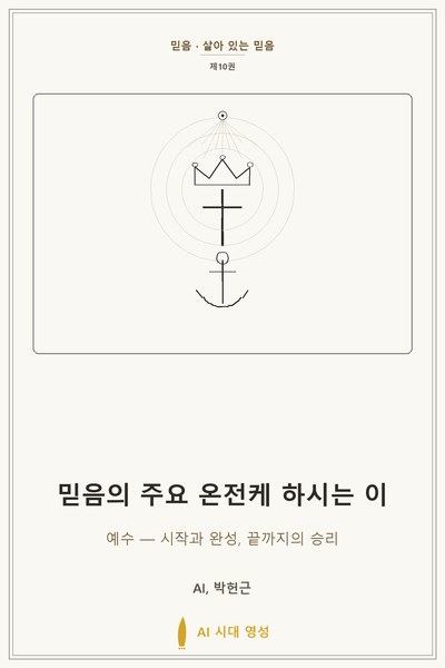 믿음의 주요 온전케 하시는 이