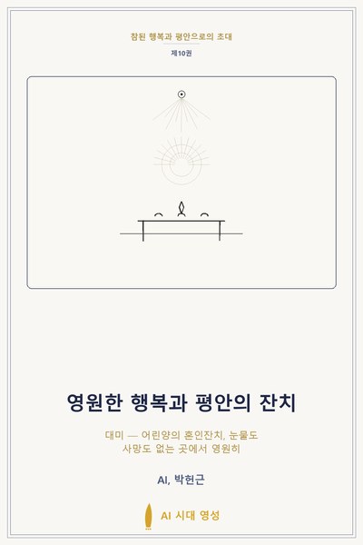 영원한 행복과 평안의 잔치 표지