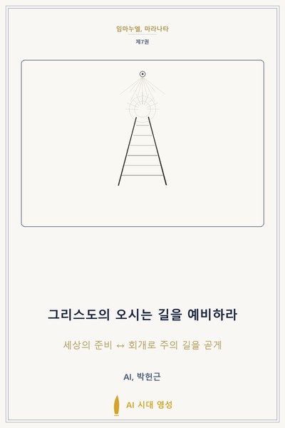 그리스도의 오시는 길을 예비하라 표지