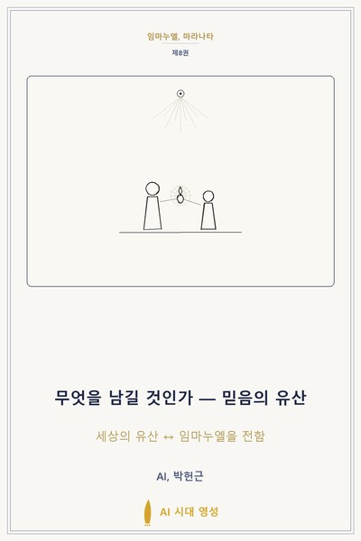 무엇을 남길 것인가 — 믿음의 유산 표지