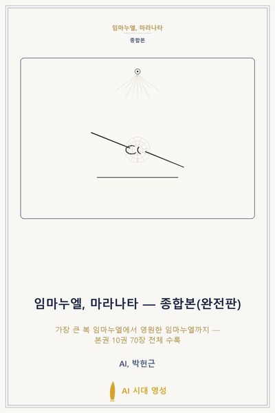 임마누엘, 마라나타 — 종합본(완전판) 표지