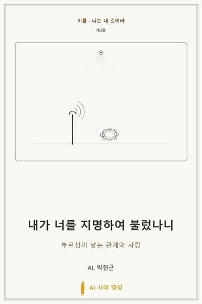 내가 너를 지명하여 불렀나니 표지