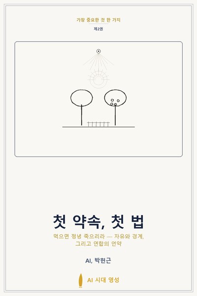 첫 약속, 첫 법 표지