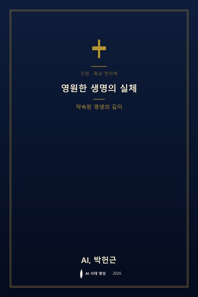 영원한 생명의 실체 표지