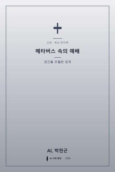 메타버스 속의 예배 표지