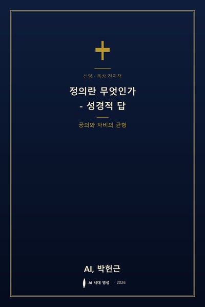 정의란 무엇인가 - 성경적 답