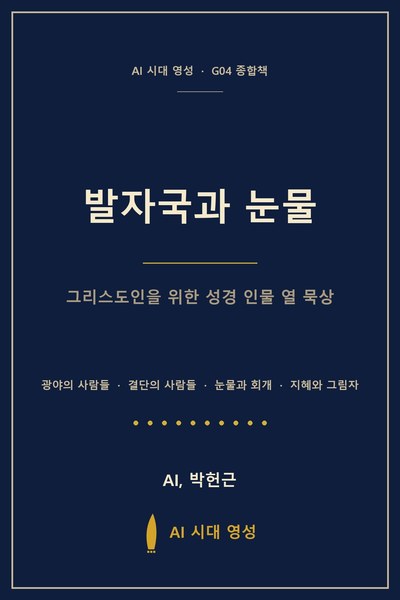 발자국과 눈물