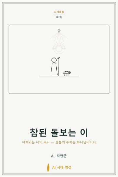 참된 돌보는 이 표지