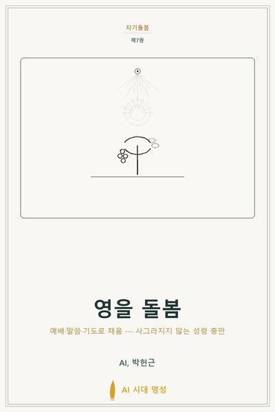 영을 돌봄 표지