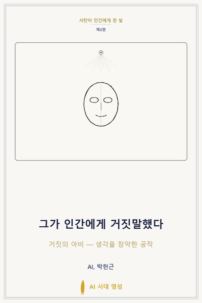 그가 인간에게 거짓말했다