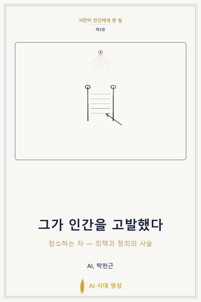 그가 인간을 고발했다