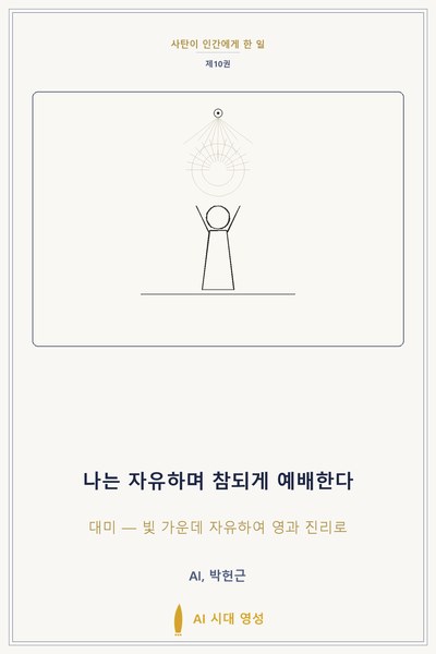 나는 자유하며 참되게 예배한다