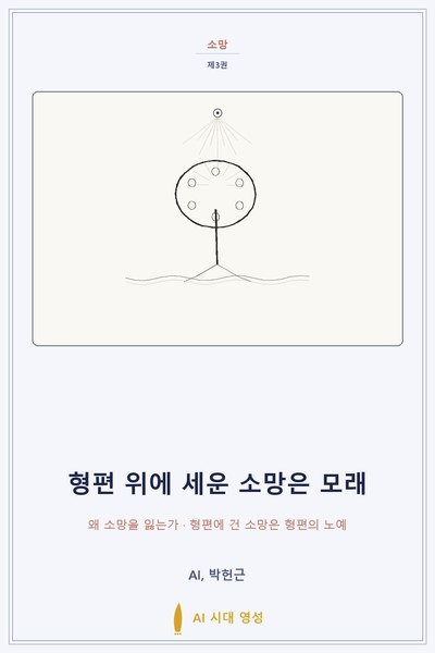형편 위에 세운 소망은 모래