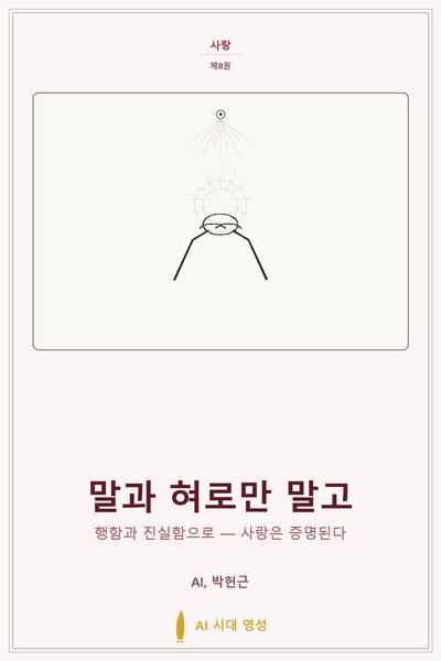 말과 혀로만 말고
