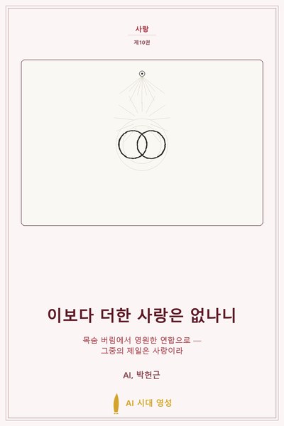 이보다 더한 사랑은 없나니