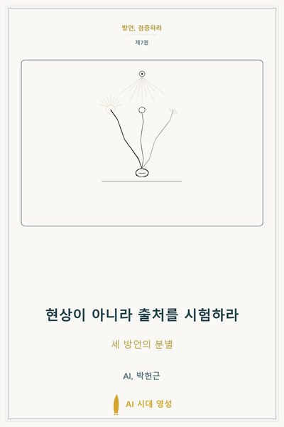 현상이 아니라 출처를 시험하라