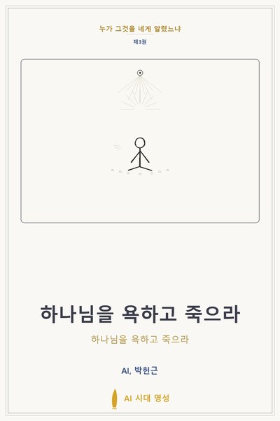 하나님을 욕하고 죽으라