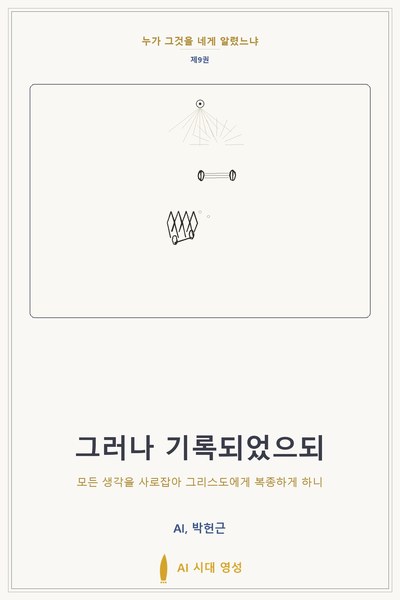 그러나 기록되었으되