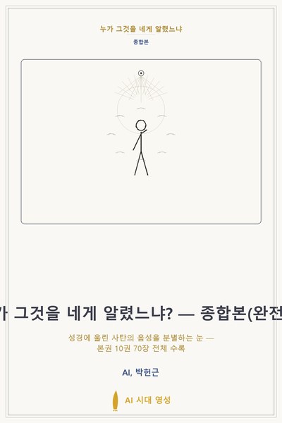 누가 그것을 네게 알렸느냐? — 종합본(완전판)